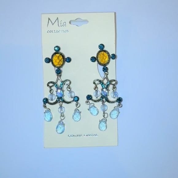 Mia Collections Earrings Brand New - Picture 1 of 7